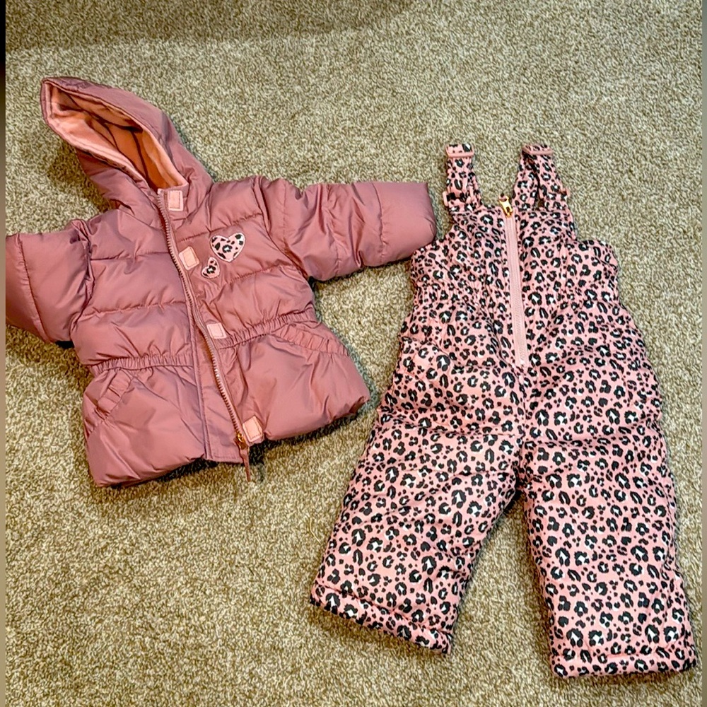 Ski/sledding outfit for infants 12 months